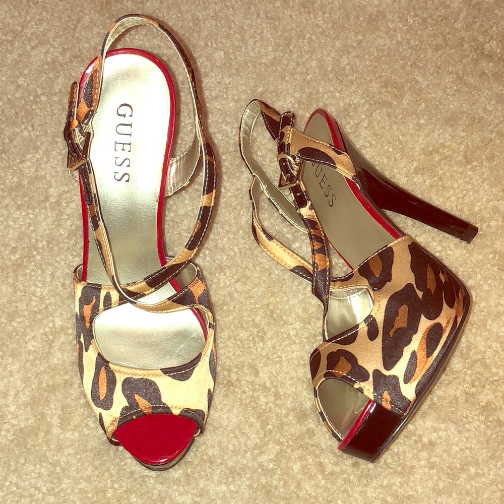 🛑 sold!!!!  Leopard print heels brand new